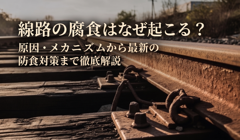 線路の腐食はなぜ起こる？原因・メカニズムから最新の防食対策まで徹底解説